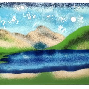 Wastwater Large Glass Panel